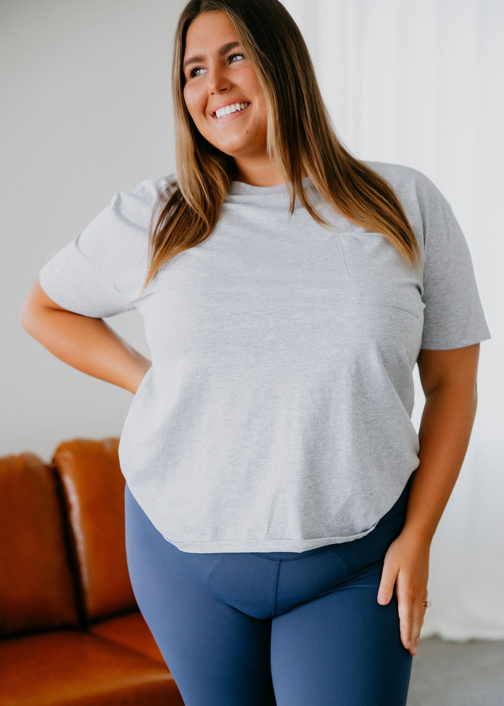 Lauren Pocket Tee by Lily & Lottie