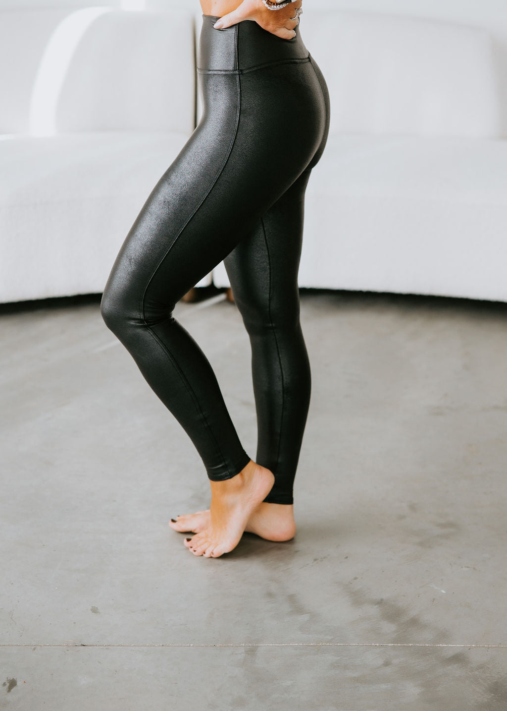 Spanx Faux Leather Leggings
