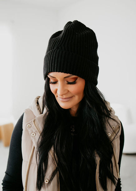 Folded Beanie by Lily & Lottie product view