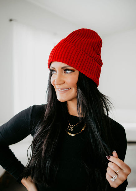 Folded Beanie by Lily & Lottie product view