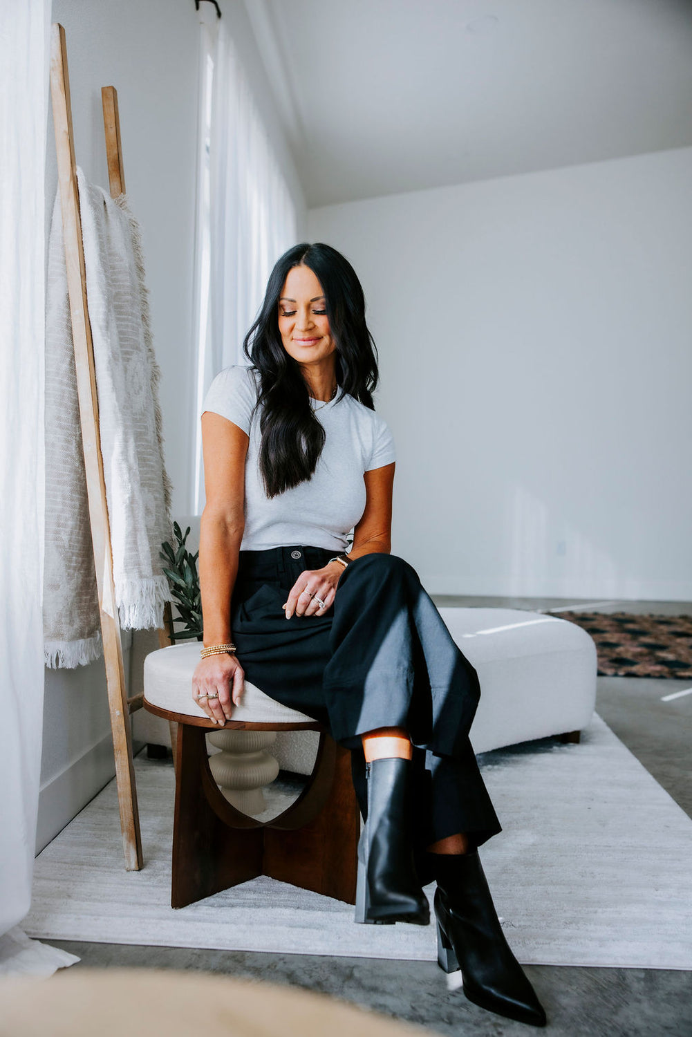 Alessia Pleated Culotte Pants