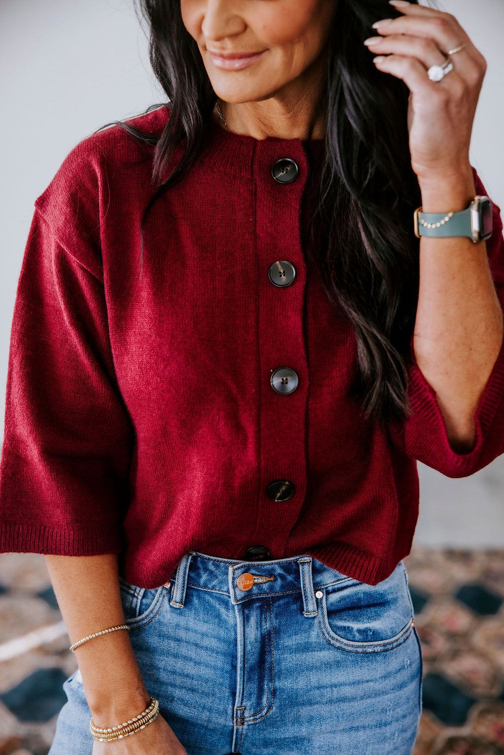 Lovie Half Sleeve Cardigan