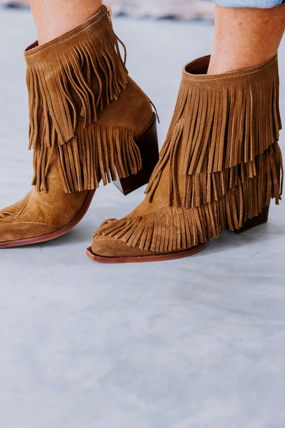 Dolce Vita Torey Fringe Booties