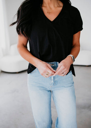 Zoie V-Neck Top