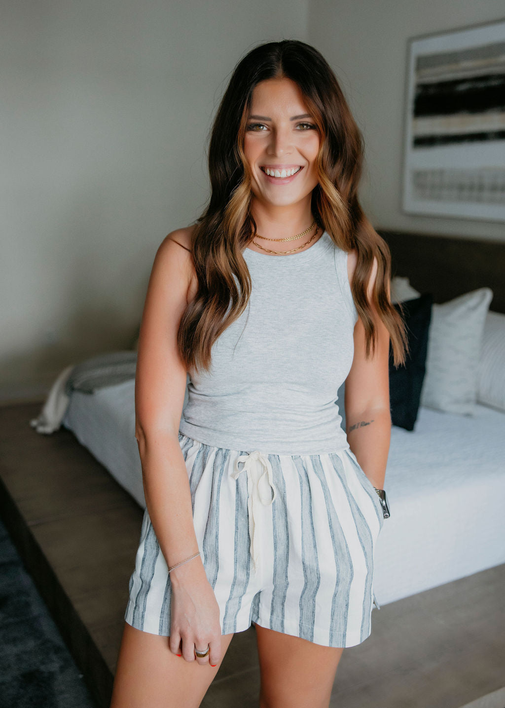 Mikey Ribbed Tank Top