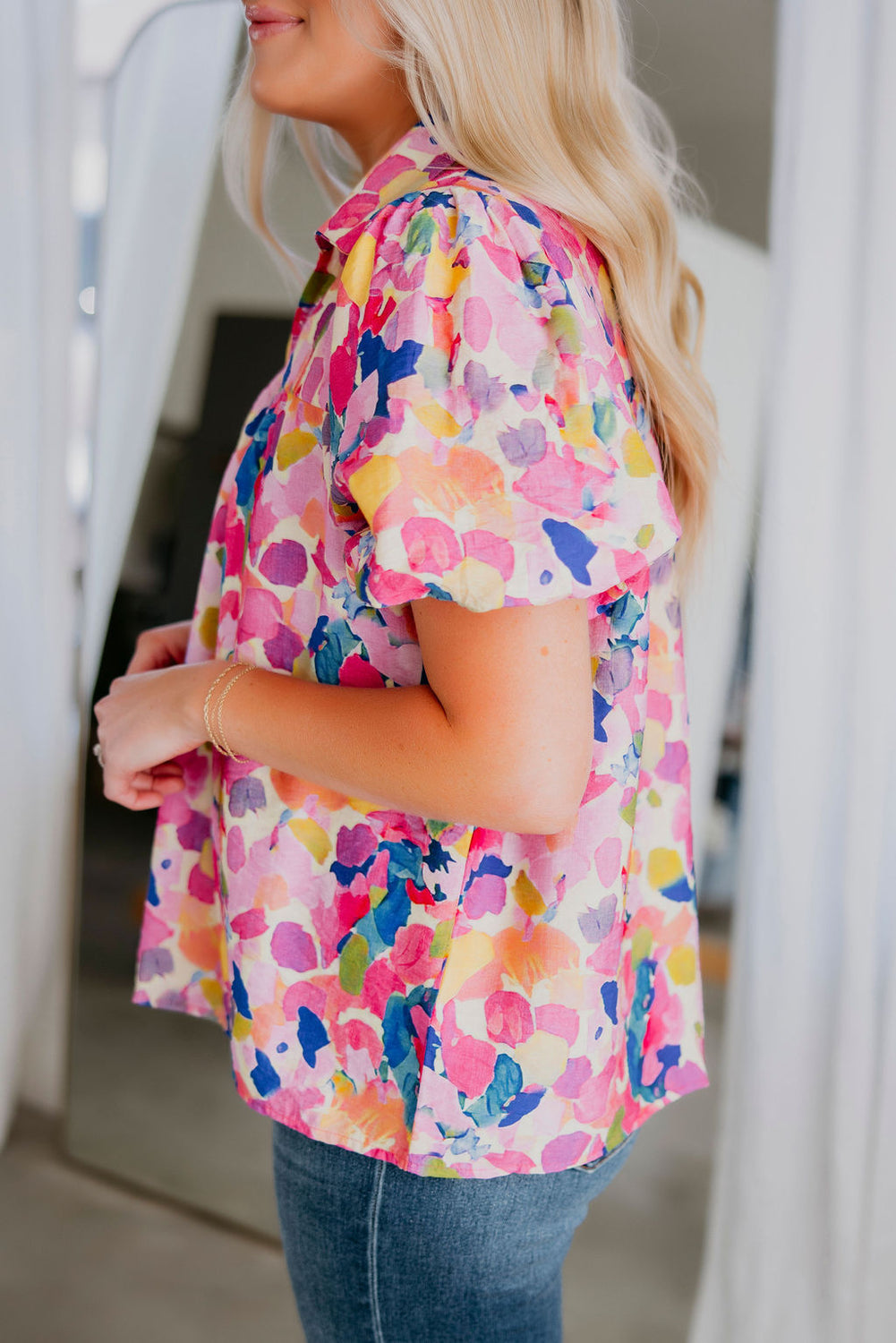 Raena Printed Blouse