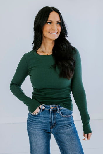 Kyra Long Sleeve Top by Lily & Lottie