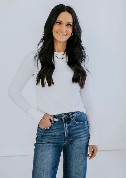 Marin Long Sleeve Top by Lily & Lottie product view