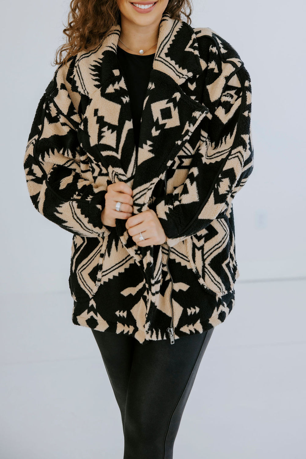 Radah Aztec Sherpa Jacket