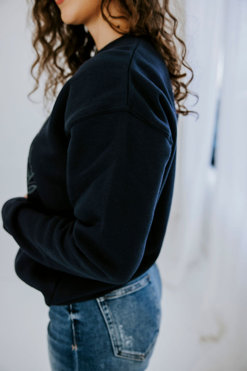 Apres Ski Sip Repeat Graphic Crew