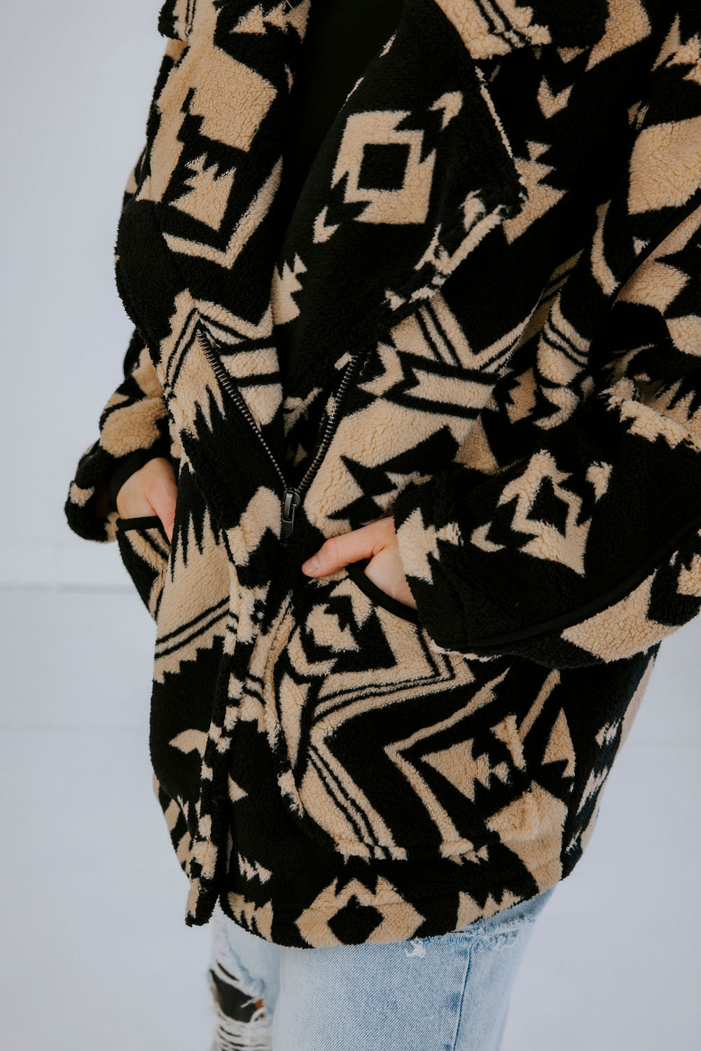 Radah Aztec Sherpa Jacket