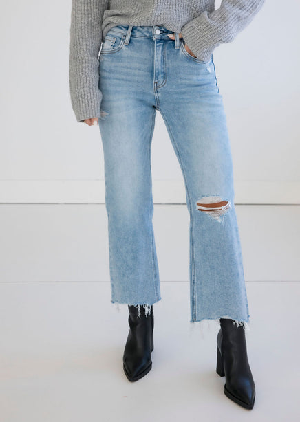 Abby Flying Monkey Crop Jeans product view