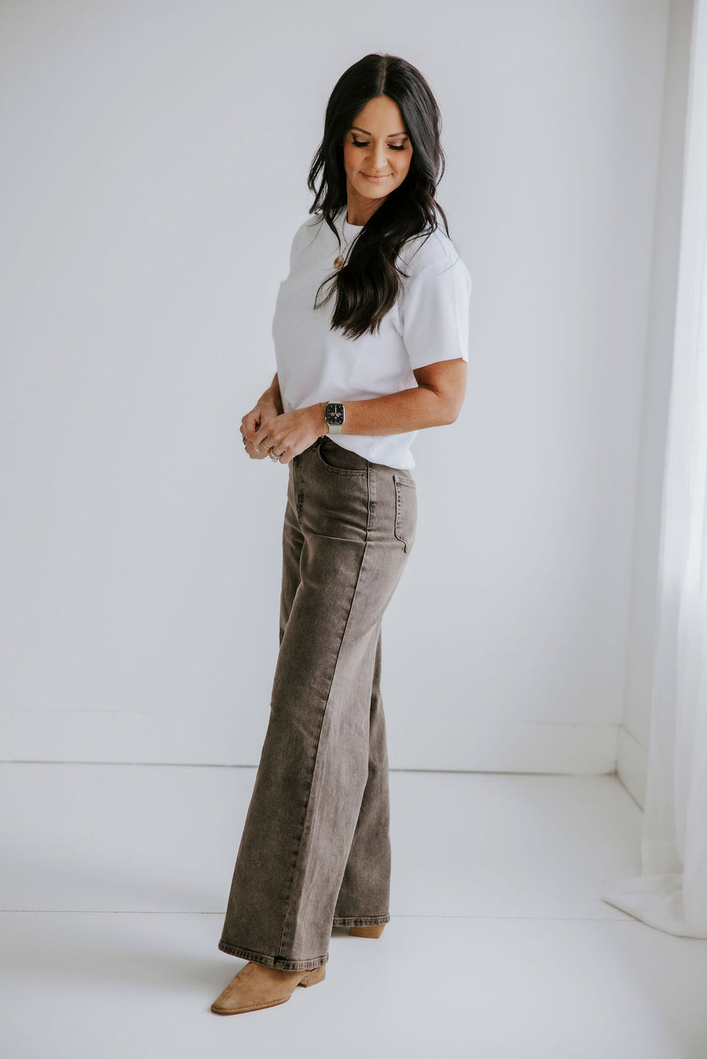 Westin Waffle Tee by Lily and Lottie