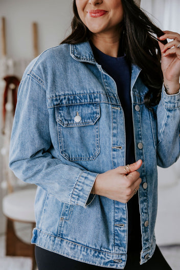 Hayden Oversized Denim Jacket