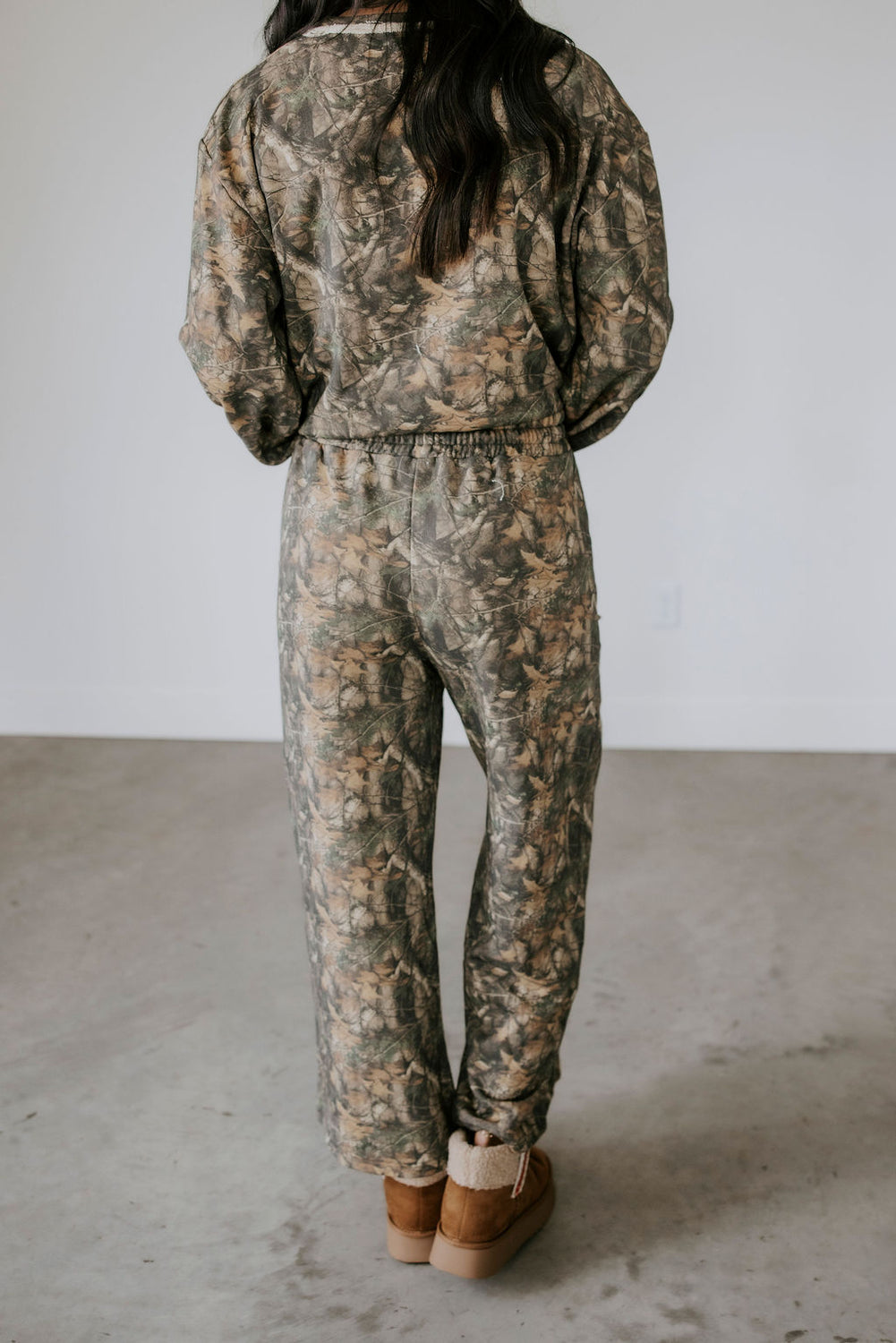 Sylvie Camo Sweatpant Set