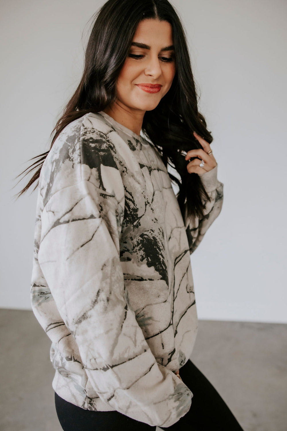 Mist Dune Camo Crew by Lily & Lottie