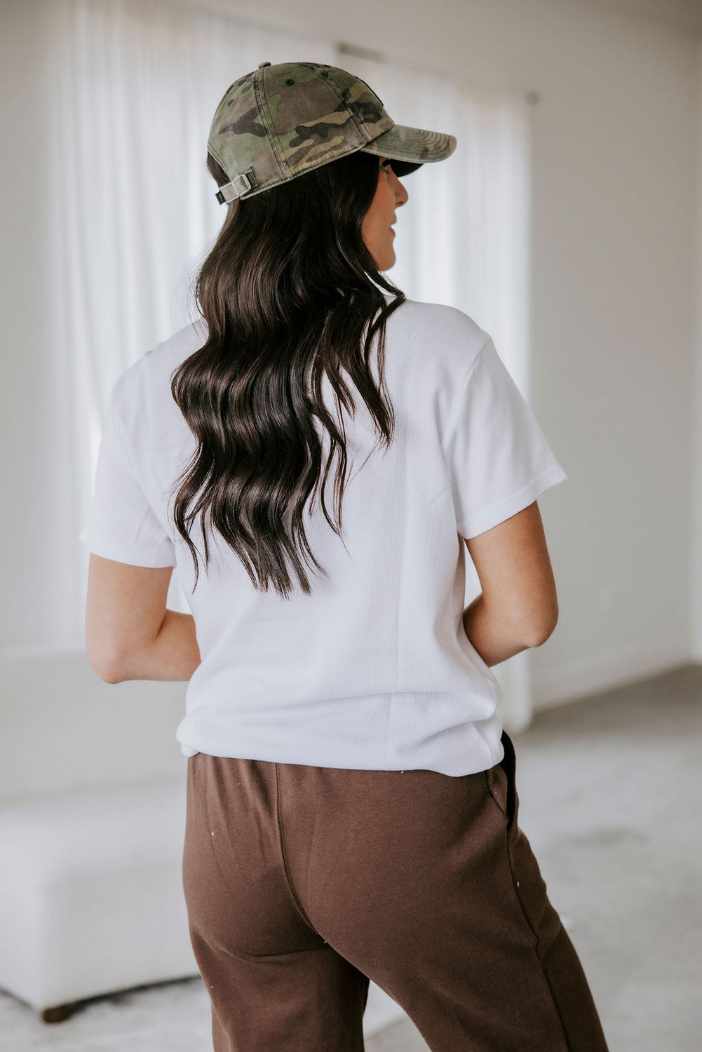 Westin Waffle Tee by Lily and Lottie