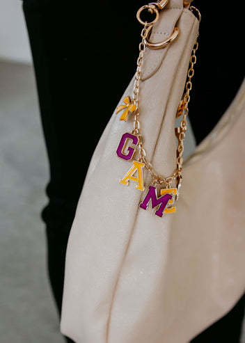 Football Game Day Bag Charms