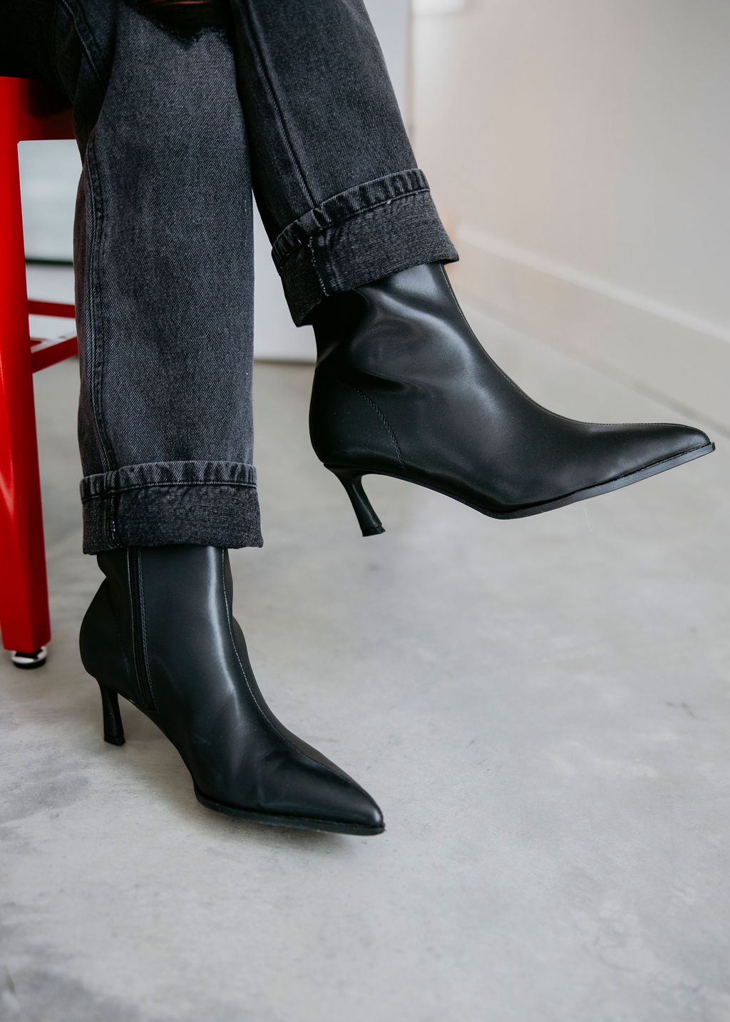 image of Toby Faux Leather Boots