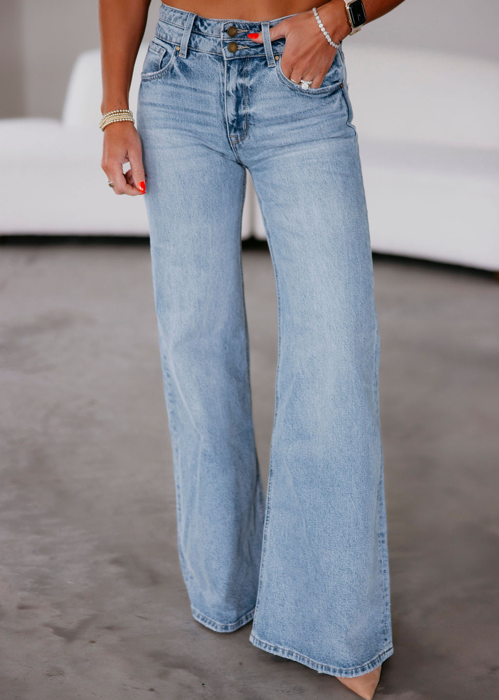 Shey Petra Wide Leg Jean