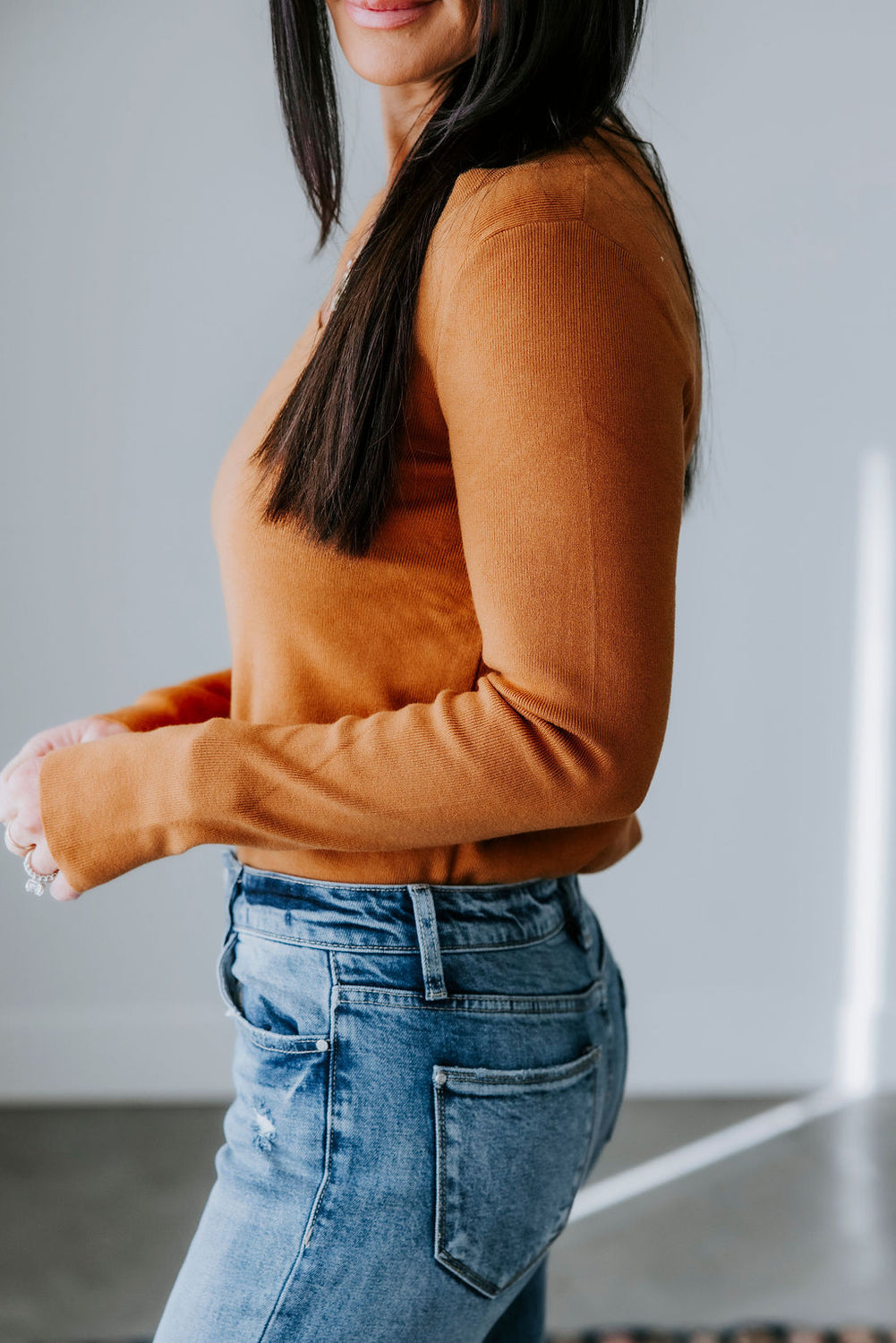 Finley Scallop Knit Top