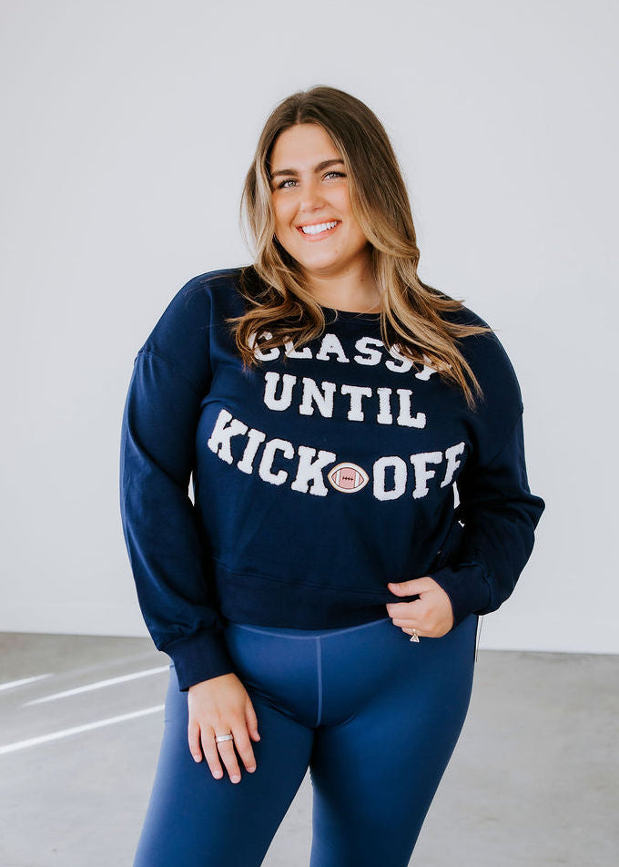 Classy Until Kickoff Sweatshirt