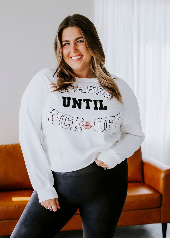 Classy Until Kickoff Sweatshirt