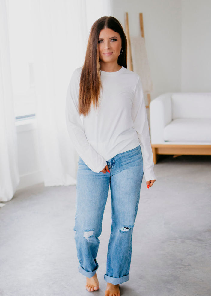 Not So Basic Basic Long Sleeve by Lily & Lottie