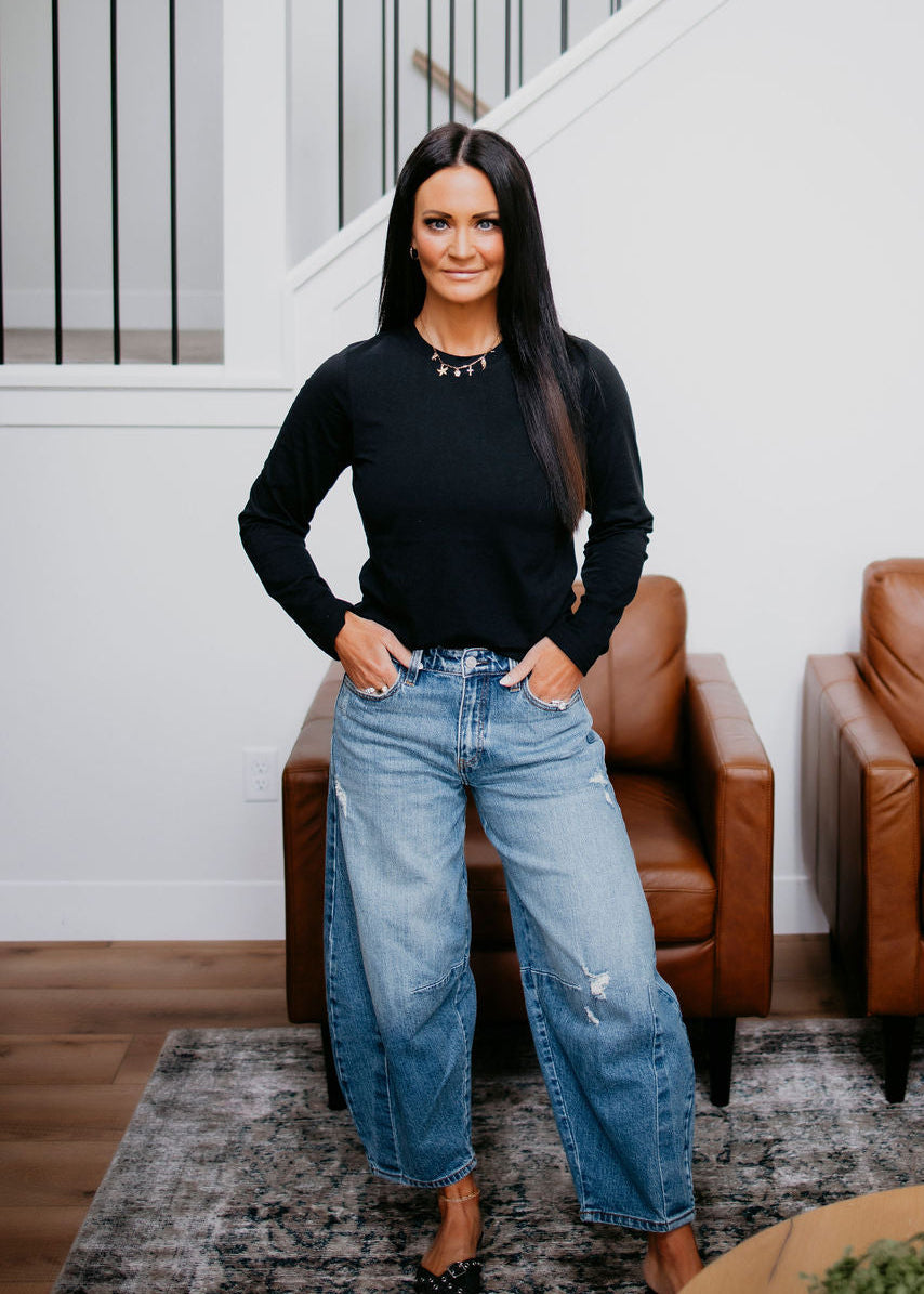 image of Not So Basic Basic Long Sleeve by Lily & Lottie