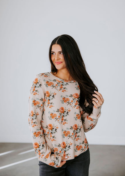 Leya Floral Long Sleeve product view
