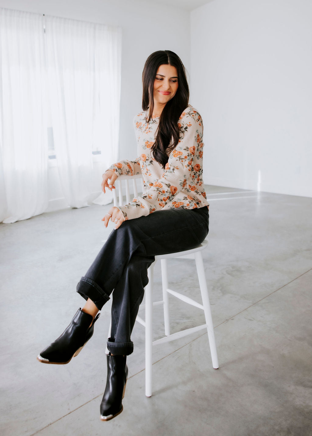 Leya Floral Long Sleeve