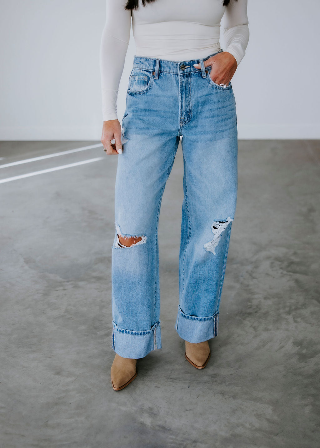 Jaidan Hidden Baggy Jeans