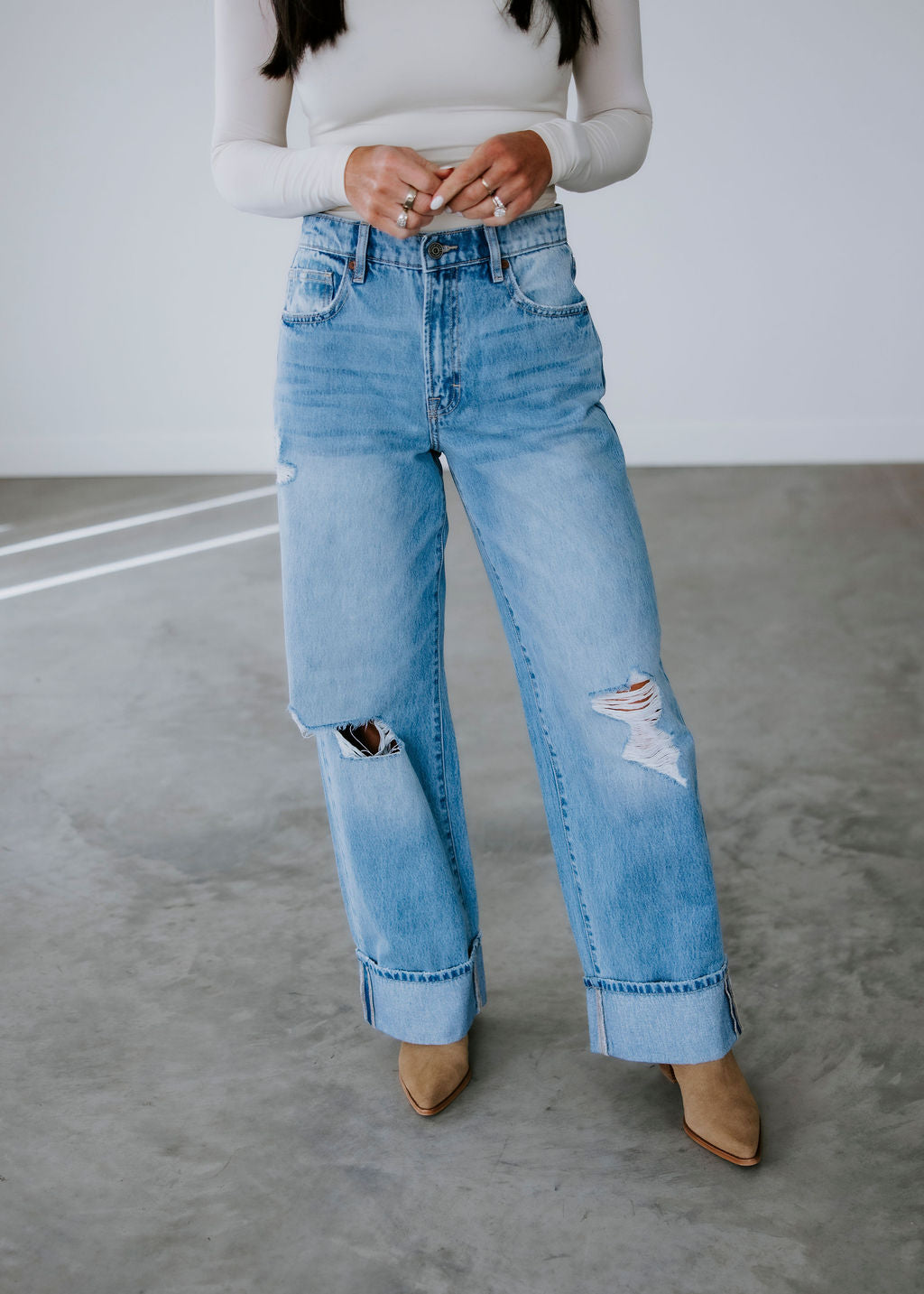 image of Jaidan Hidden Baggy Jeans