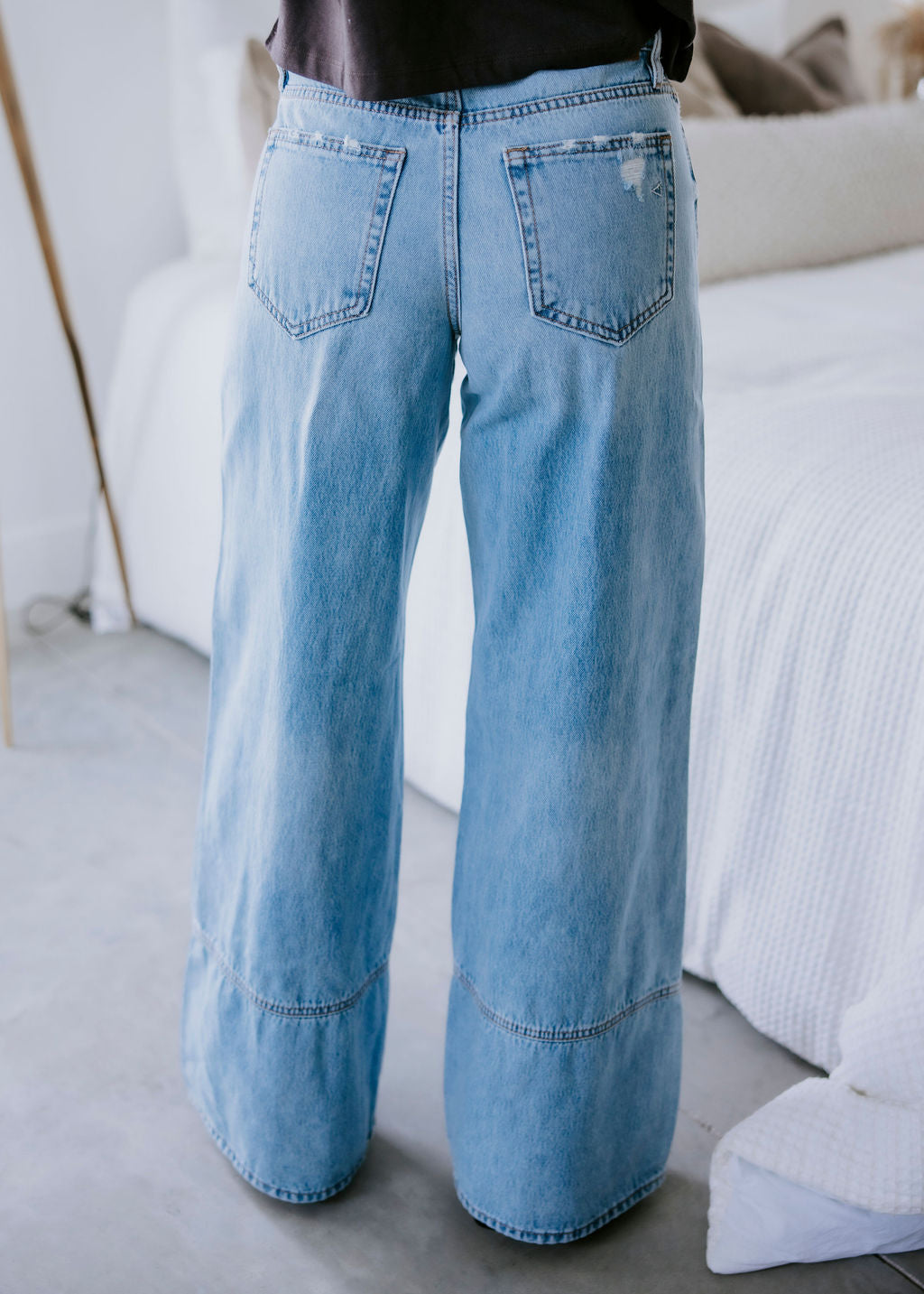 Deidre Hidden Wide Leg Jeans