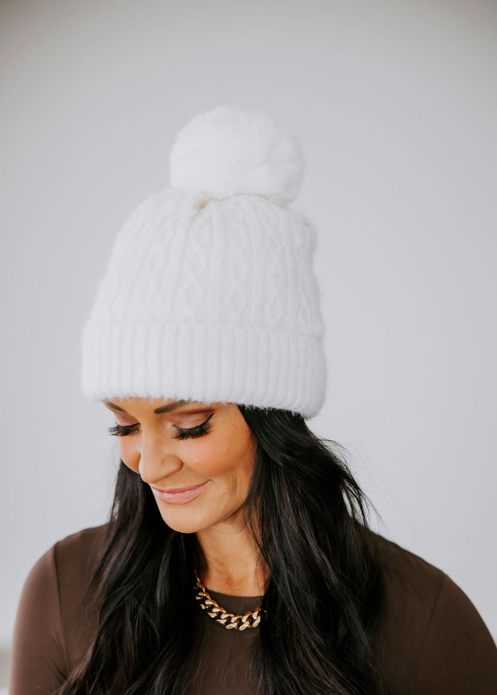 image of Warm Fuzzies Pom Beanie
