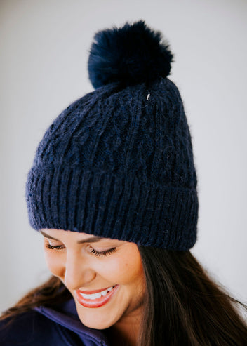 Warm Fuzzies Pom Beanie