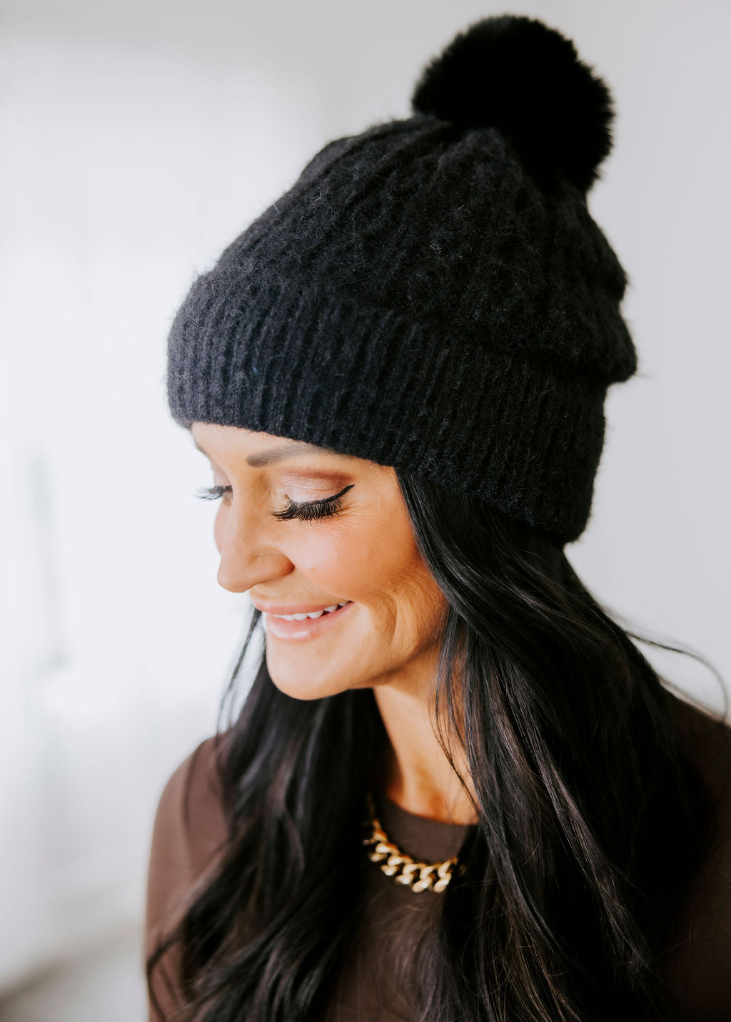 image of Warm Fuzzies Pom Beanie