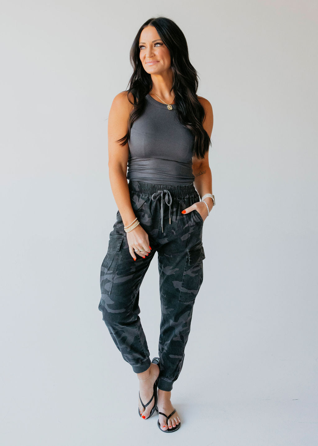 Rainey Camo Cargo Joggers