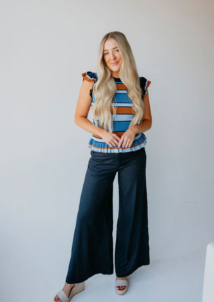 Haven Linen Wide Leg Pants product view