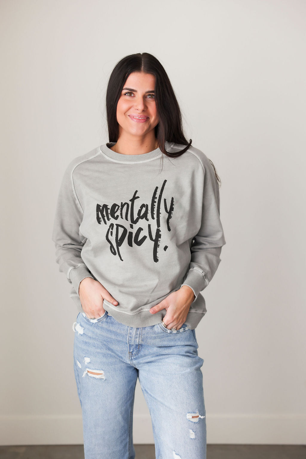 image of Mentally Spicy Graphic Crew