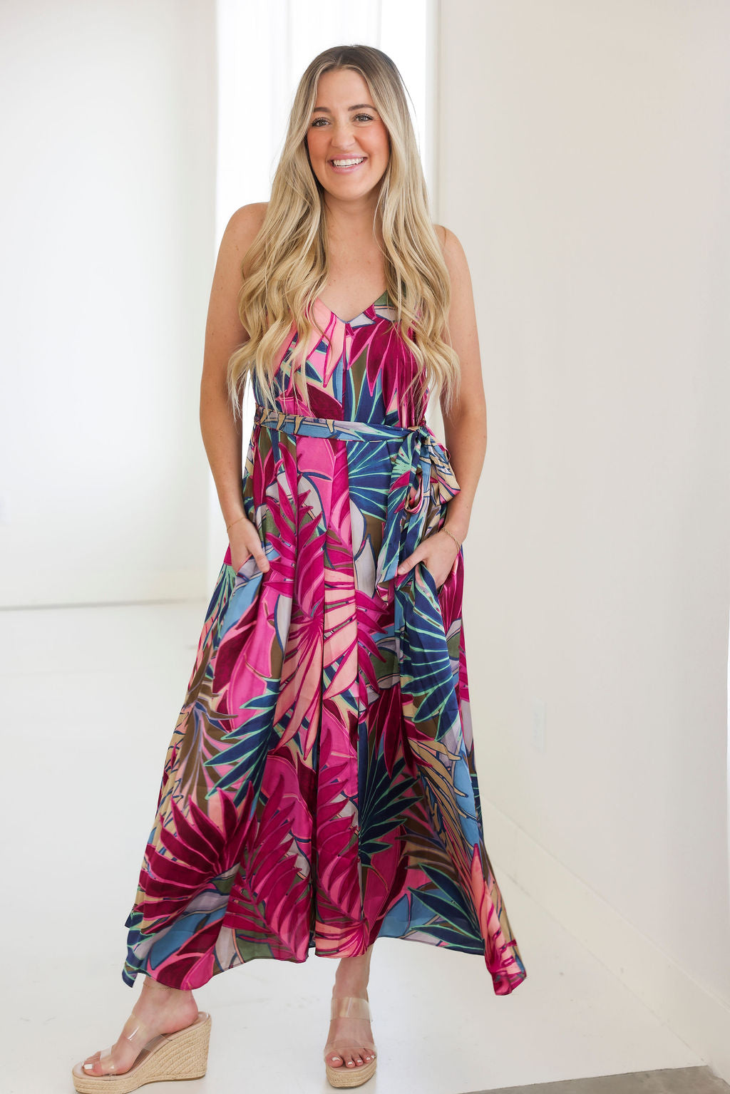 image of Isadora Halter Maxi Dress