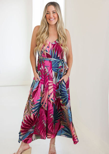 Isadora Halter Maxi Dress product view