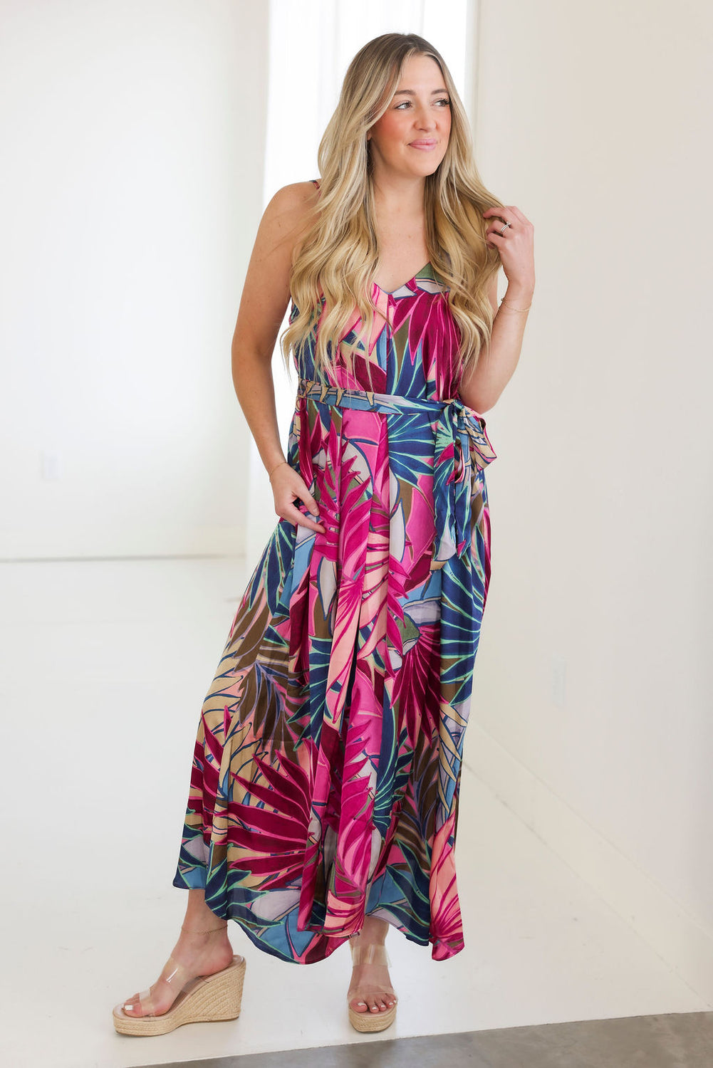 Isadora Halter Maxi Dress