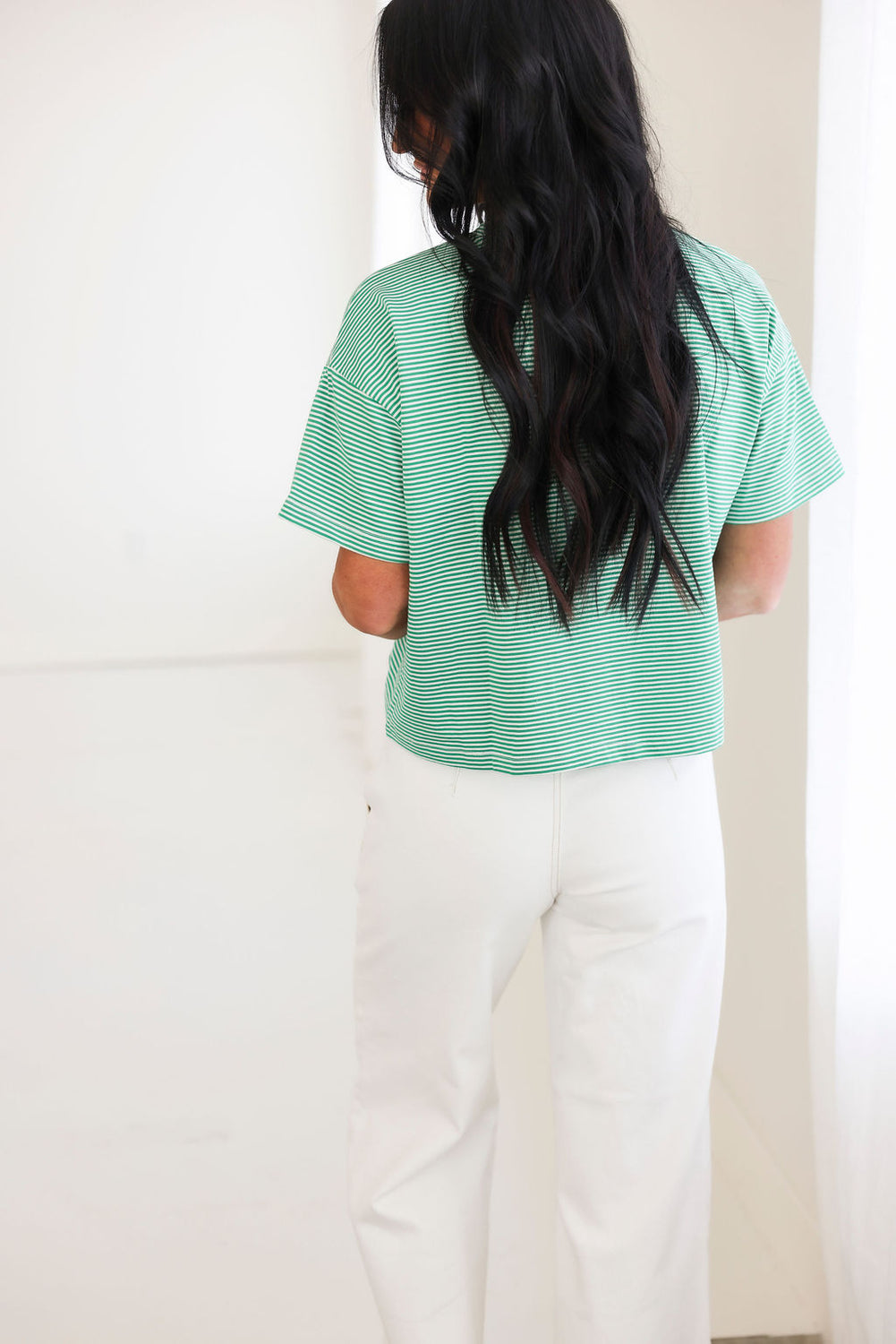 Golf Icon Striped Tee