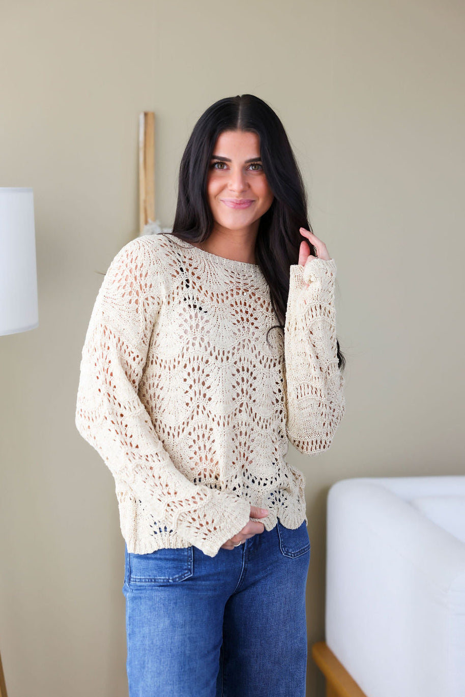 Shaina Boat Neck Sweater