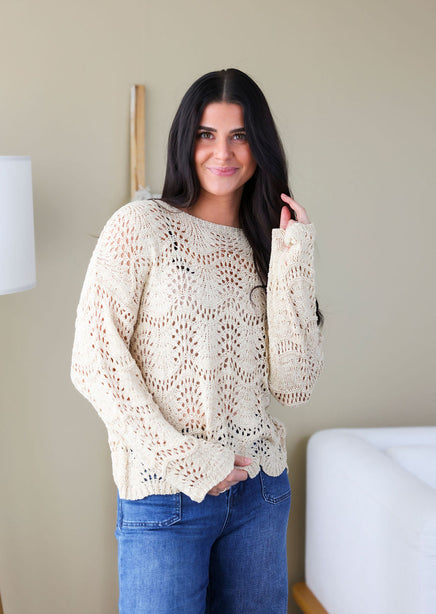 Shaina Boat Neck Sweater product view