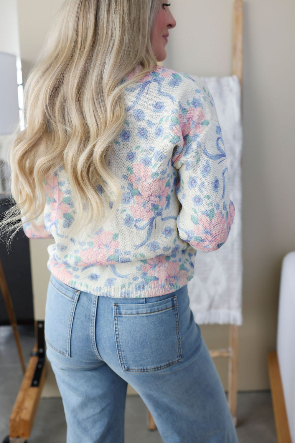 Sweet Blossom Knit Sweater