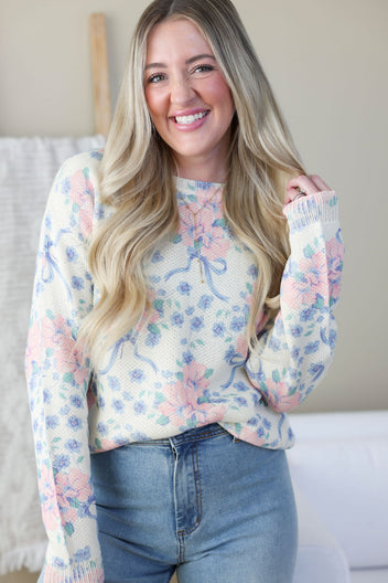 Sweet Blossom Knit Sweater