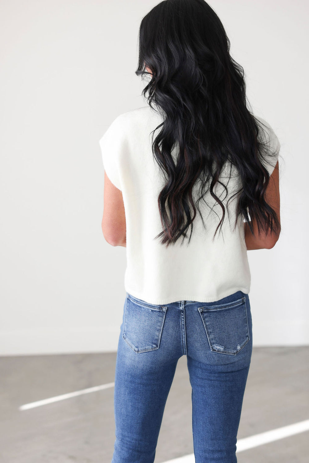 Chastain Embroidered Knit Vest