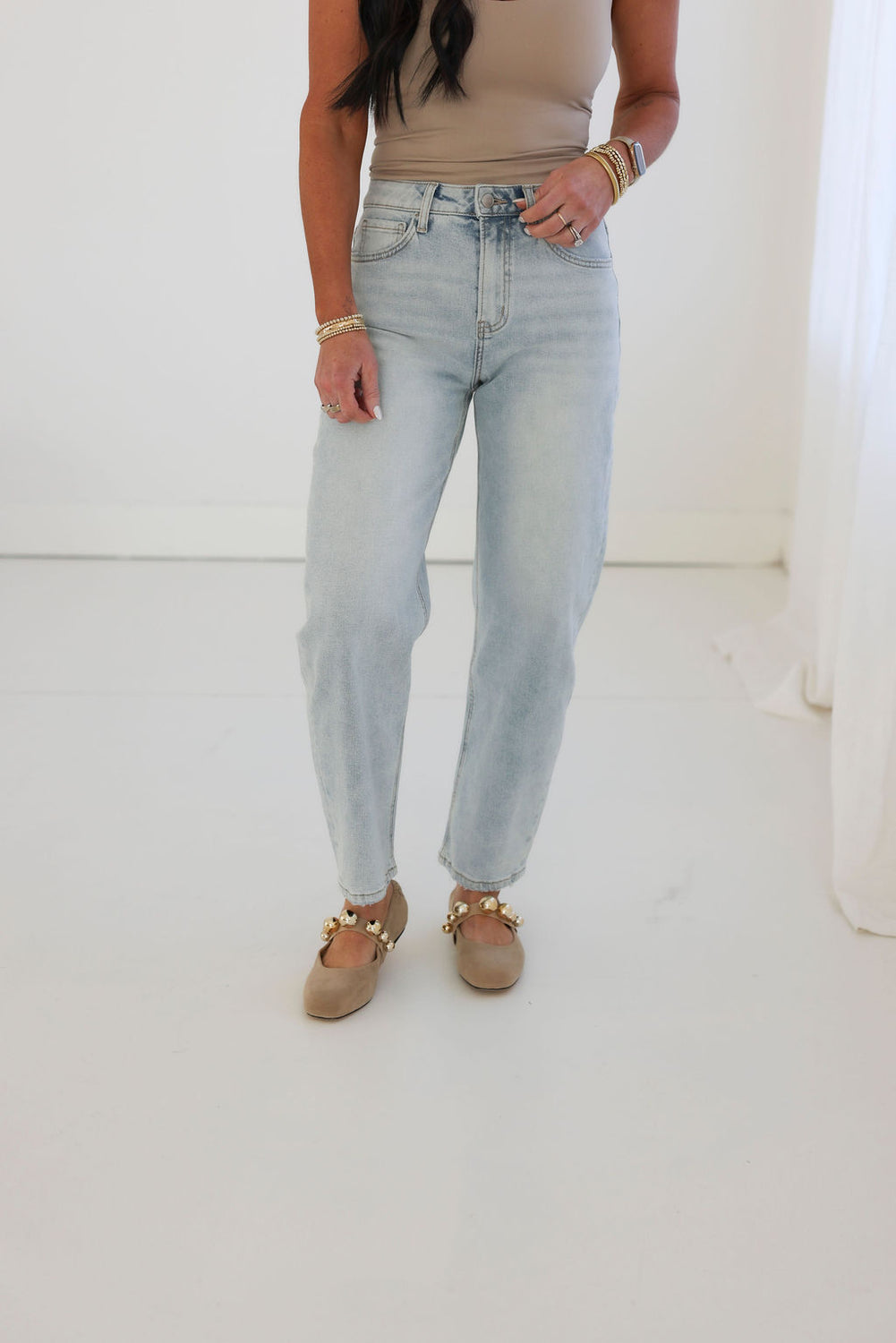 Ryah Lovervet Barrel Jean